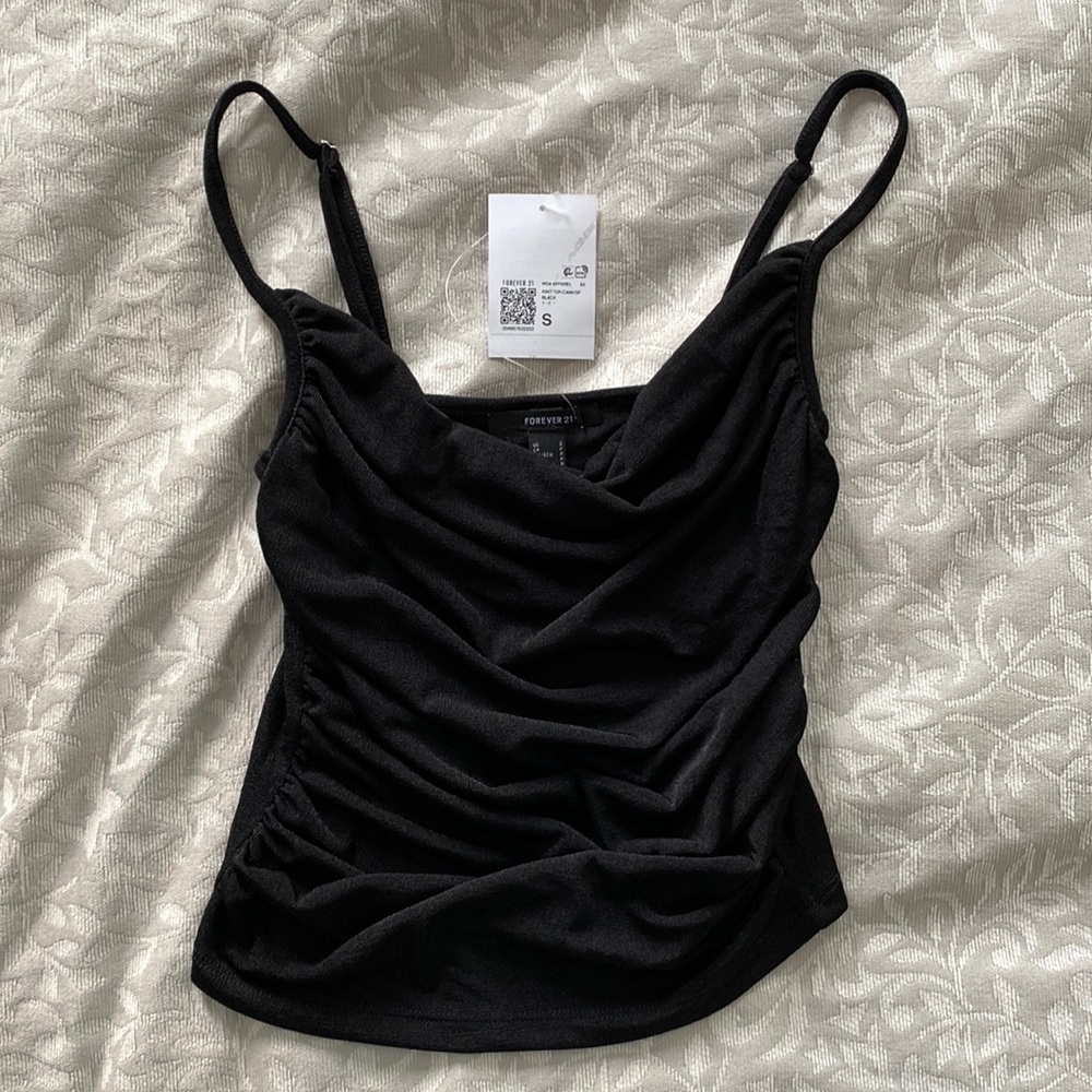 Knit Cowl Neck Cami